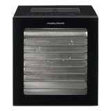 Morphy Richards Food Dehydrator, 10 Stainless Shelves, 850W, Black