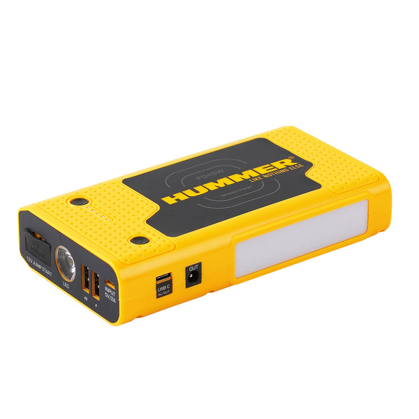 Hummer HX Pro Jump Starter & Power Bank, 2000A Peak, 37Wh, 12V