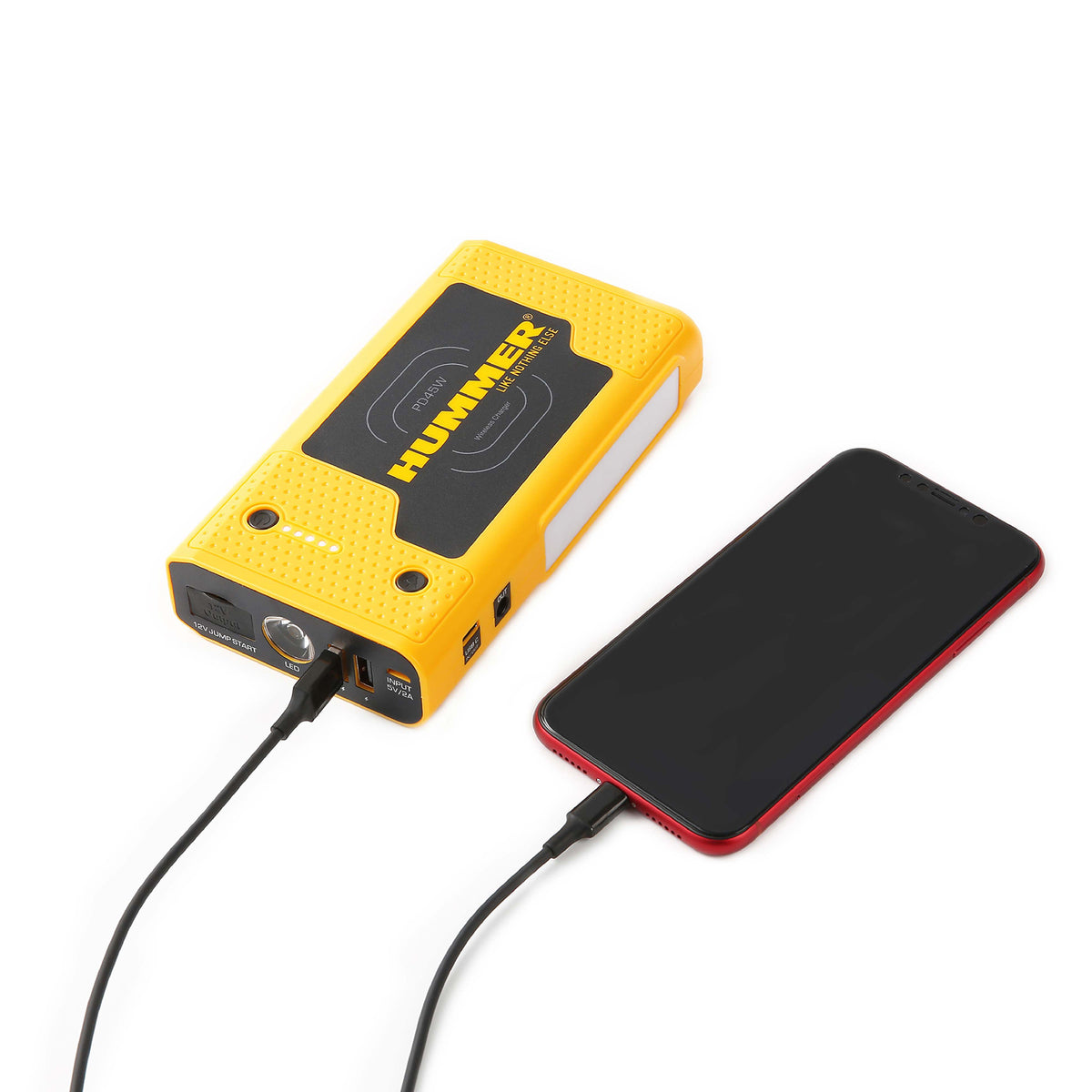 Hummer HX Pro Jump Starter & Power Bank, 2000A Peak, 37Wh, 12V