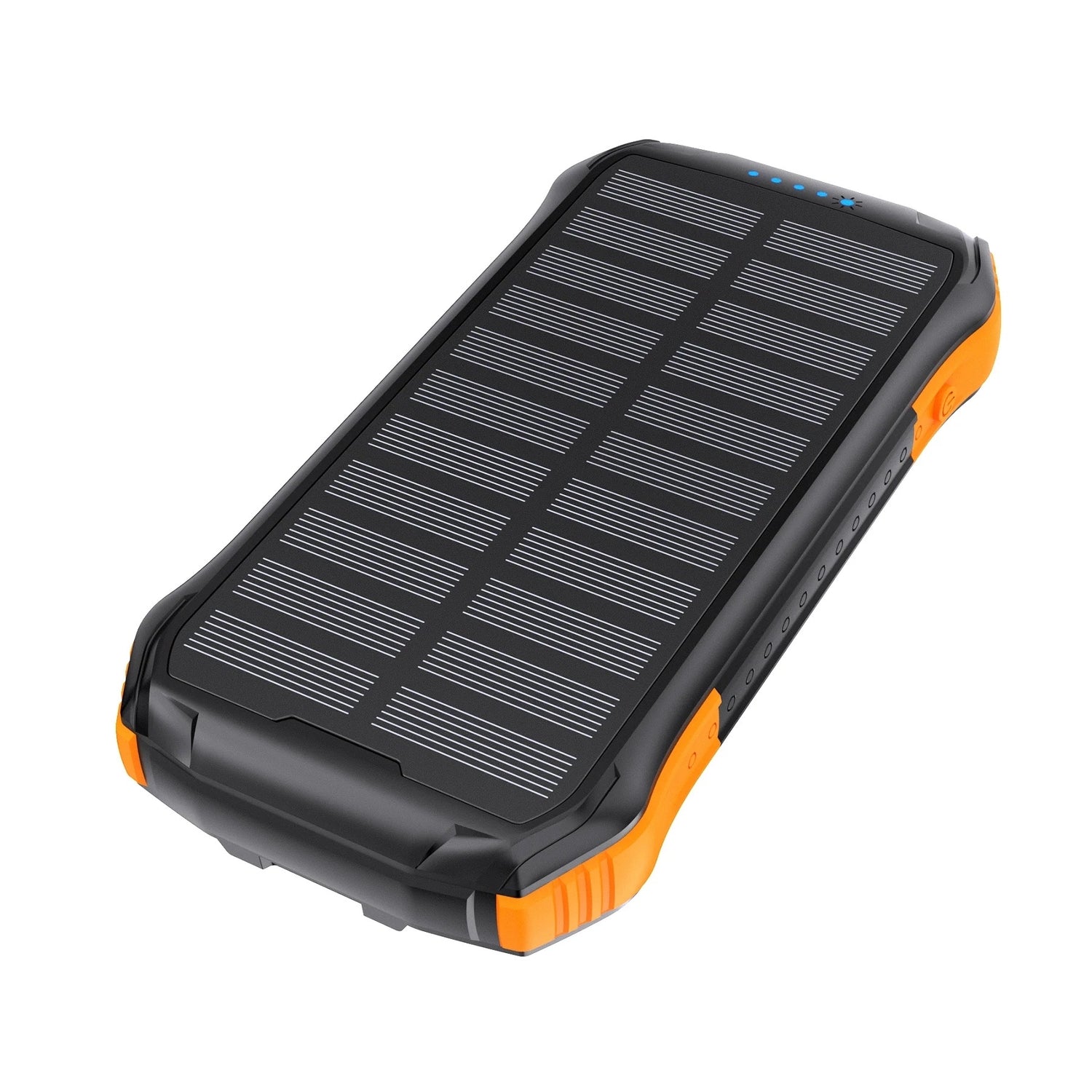 CHOETECH 10,000mAh Solar Power Bank – Triple USB Charging & Emergency LED Light
