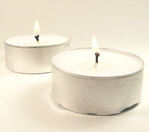 100-Pack Long-Life Tea Light Candles – Up to 9 Hours Burn Time