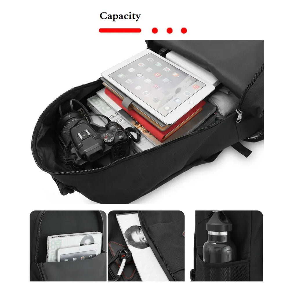60L Outdoor Hiking Camping Bag (Black)