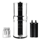 Phoenix 8L Stainless Gravity Water Filter + POSTreat Fluoride Cartridges