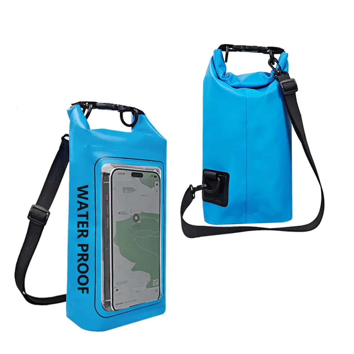 IPX6 Waterproof Crossbody Phone Bag, Blue
