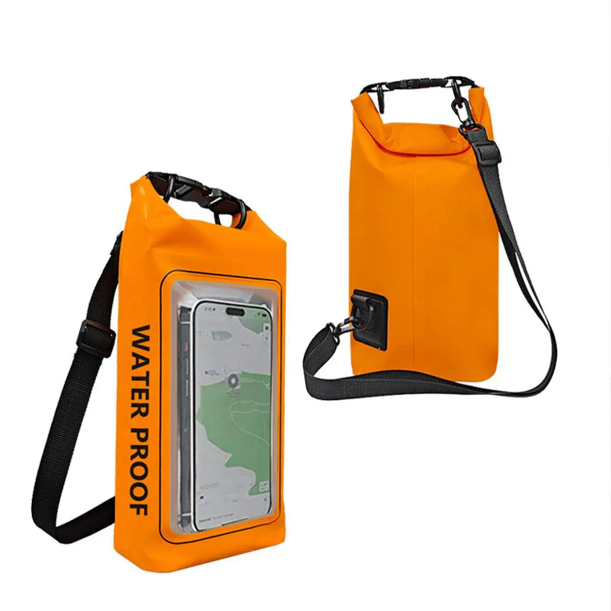 IPX6 Waterproof Crossbody Phone Bag, Orange