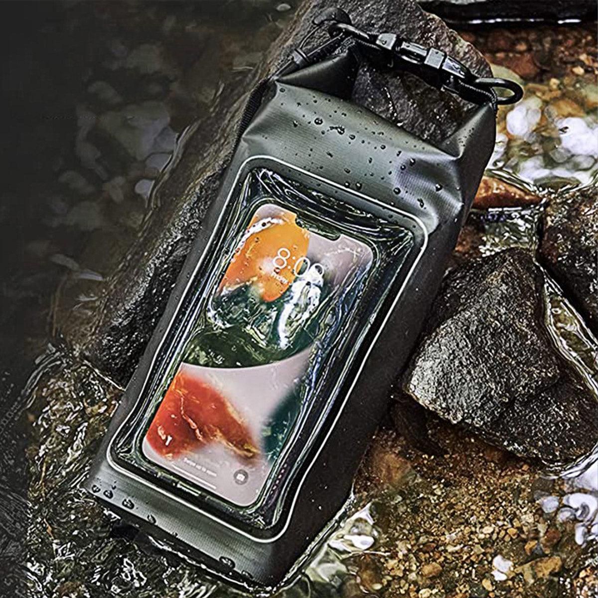 IPX6 Waterproof Crossbody Phone Bag, Orange