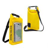 IPX6 Waterproof Crossbody Phone Bag, Yellow