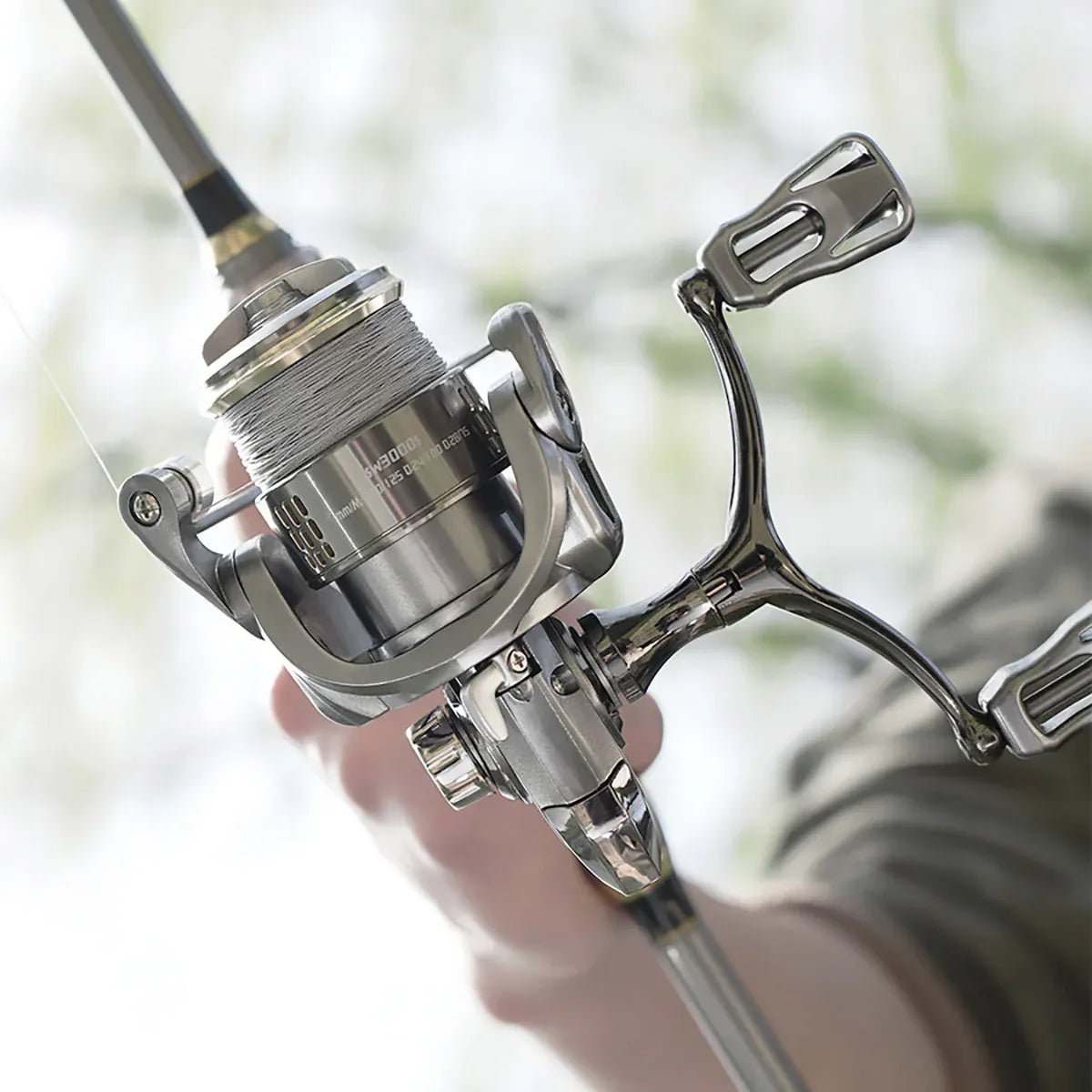Double Handle Spinning Fishing Reel, SW2500S