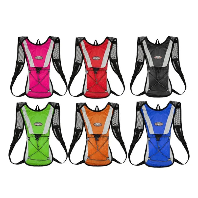 Hydration Pack Backpack with 2L Water Bladder, Black