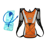 Hydration Pack Backpack with 2L Water Bladder, Orange