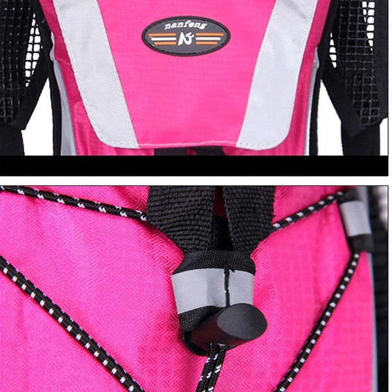 Hydration Pack Backpack with 2L Water Bladder, Pink