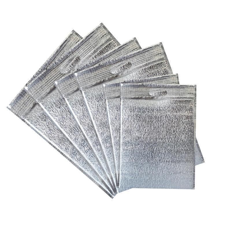 Aluminium Foil Insulated Food Bags, 30 x 40cm, 100 Pack