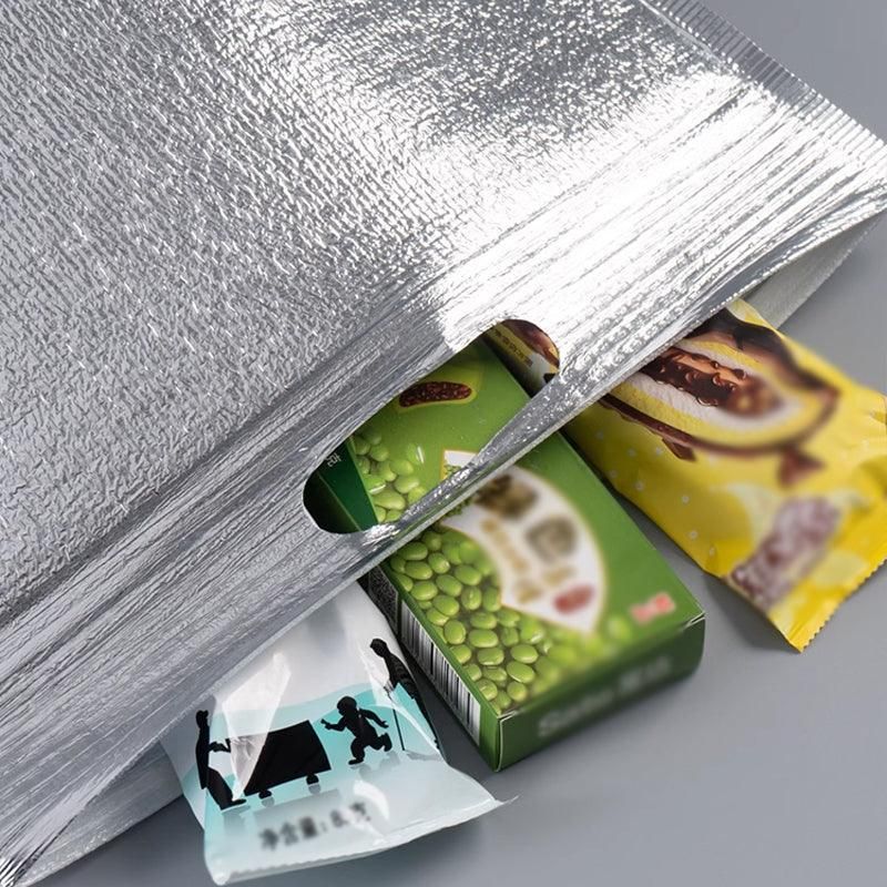 Aluminium Foil Insulated Food Bags, 30 x 40cm, 100 Pack