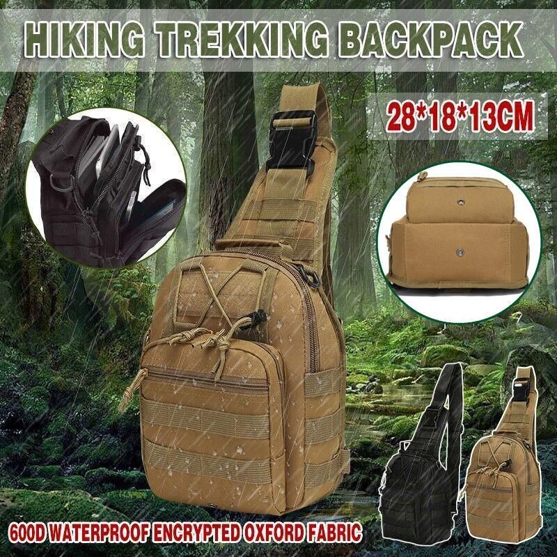 Climb Shoulder Hiking Backpack, Black