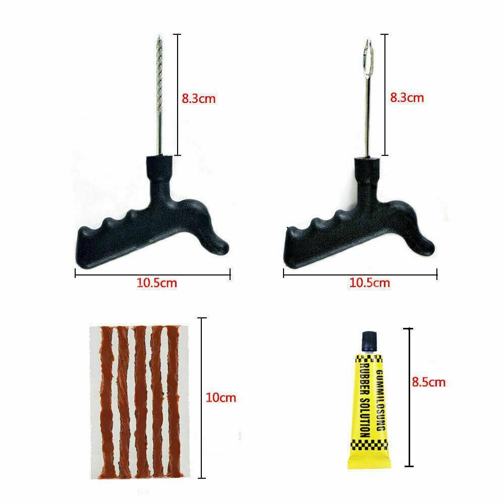 Tubeless Tyre Puncture Repair Kit, 8 Piece