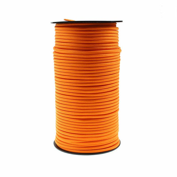 100m Outdoor Paracord Survival Rope - Orange