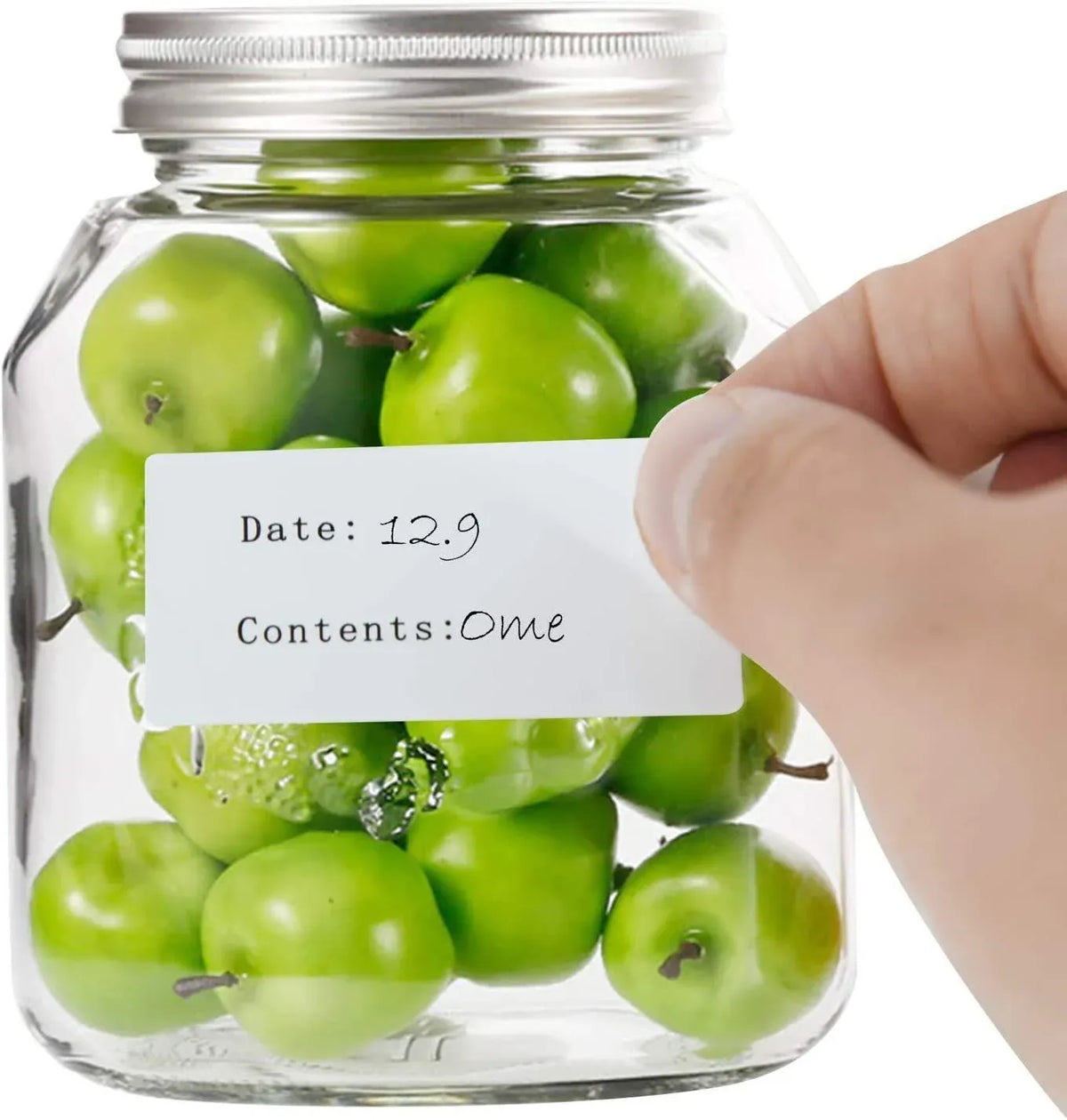 Freezer & Pantry Date Labels, Removable, 2.5 x 5cm, 500 Roll