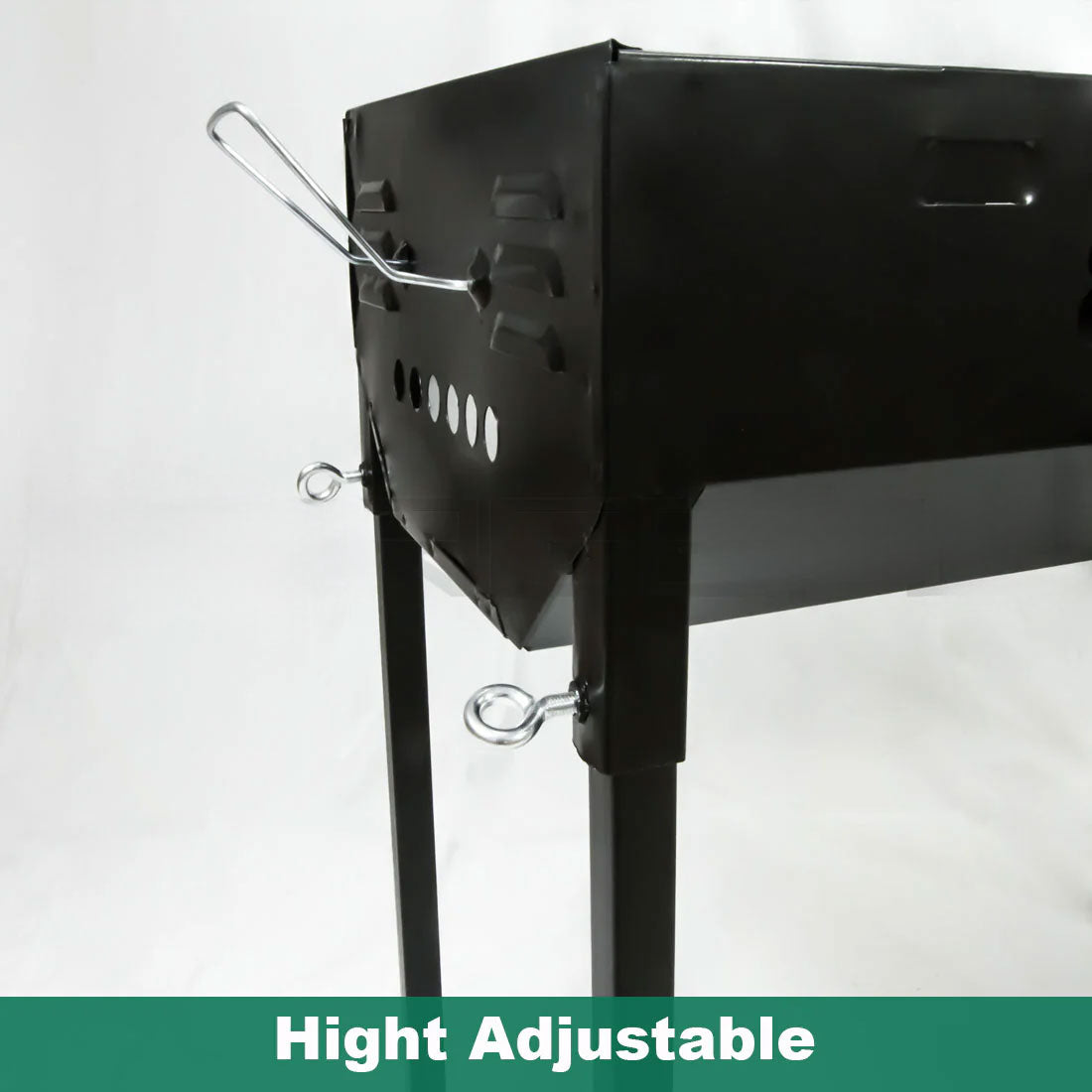 Large Portable Charcoal BBQ Grill Set, Japanese Style