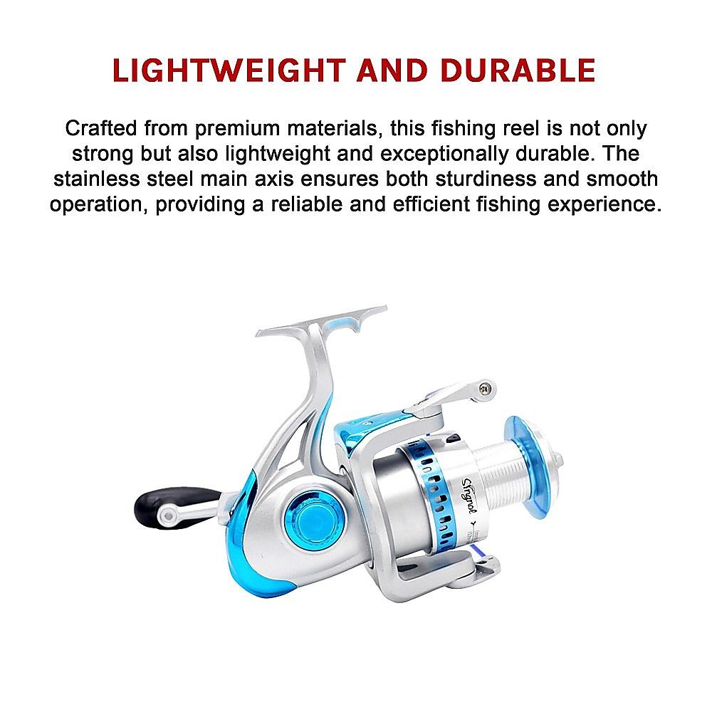 High Speed Saltwater Metal Spinning Reel, Large Sea Fishing