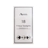 Accent Tealight Candles, 9-Hour Burn, White, 648 Pack