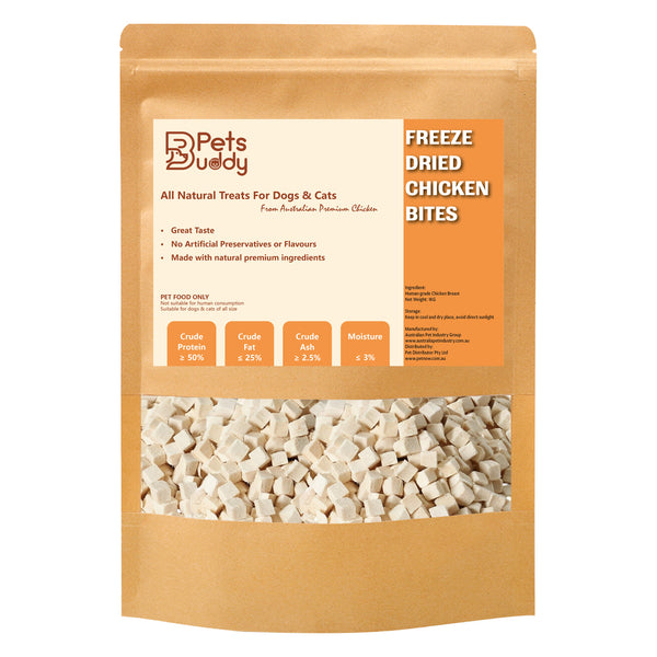 PetsBuddy Freeze-Dried Chicken Breast Pet Treats, 1kg