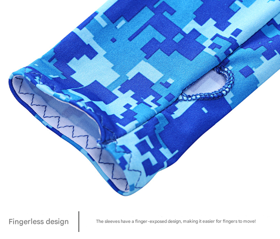 Cooling UV Protection Set, 2-Pack, Grey Camo