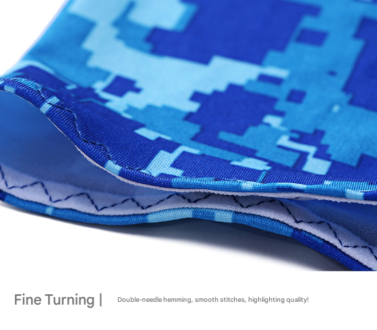 Cooling UV Protection Set, 2-Pack, Grey Camo