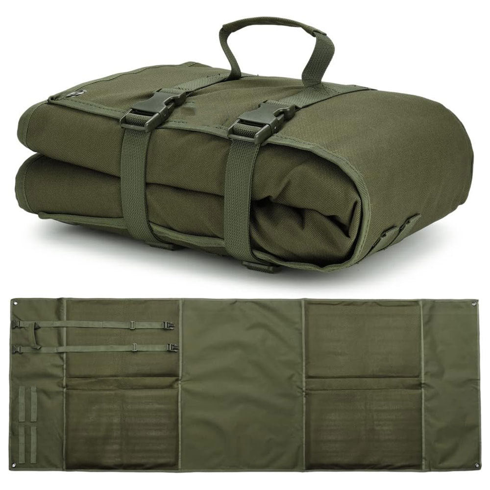 Portable Roll-Up Tactical Shooting Mat, Green