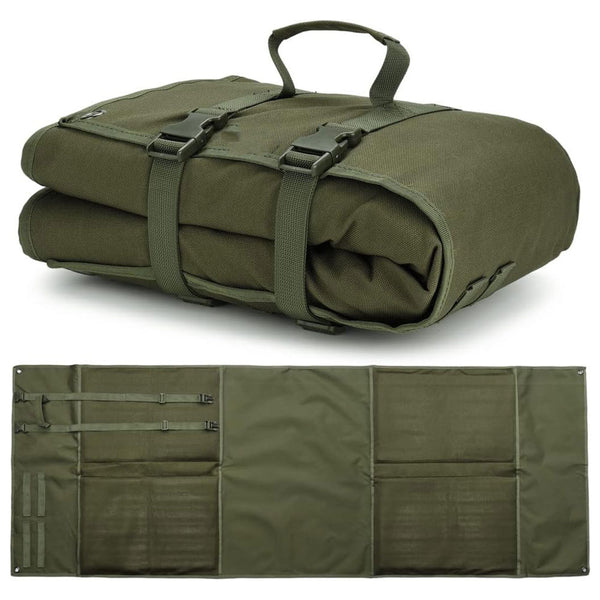 Portable Roll-Up Tactical Shooting Mat, Green