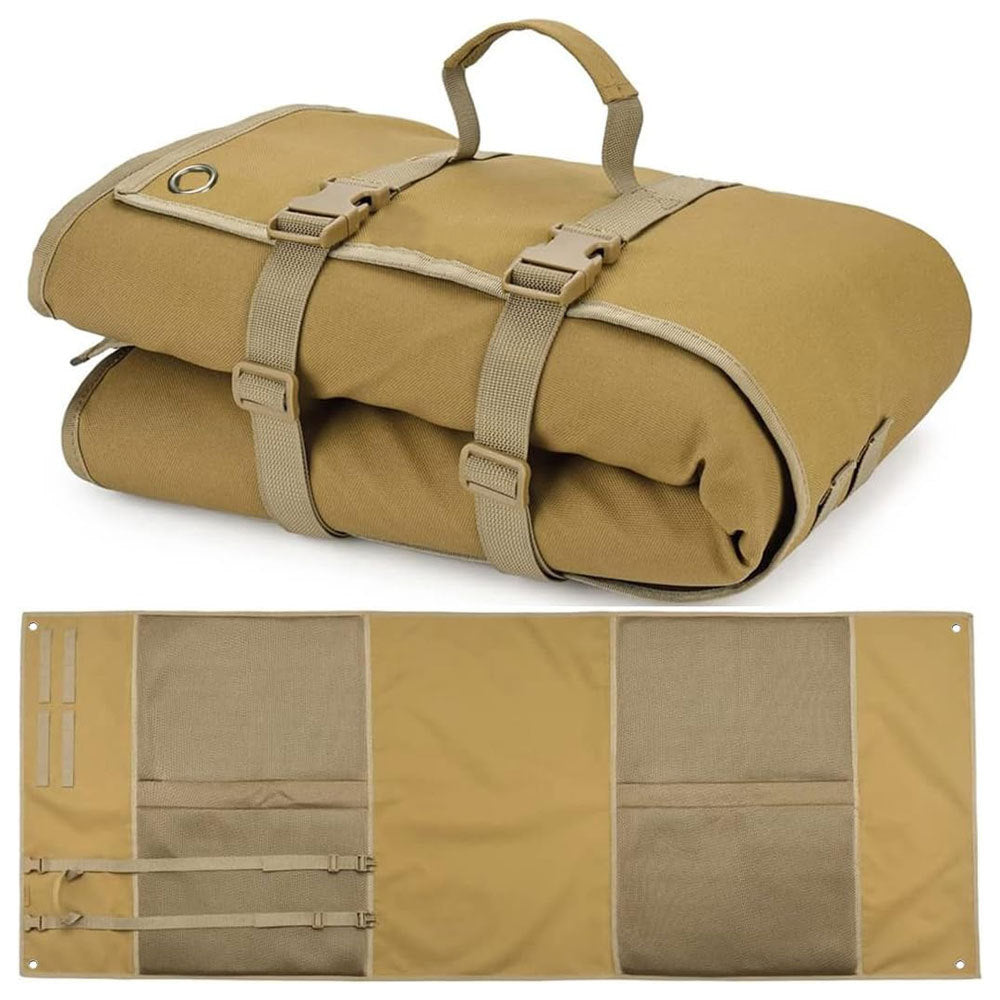 Portable Roll-Up Tactical Shooting Mat, Khaki