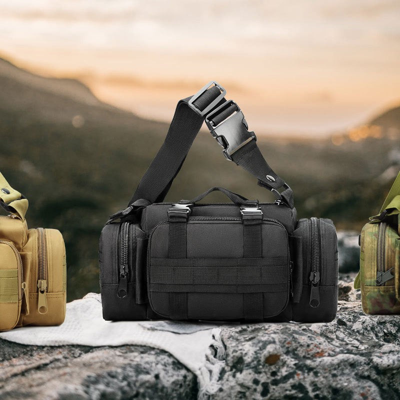 Tactical Outdoor Waist Bag, Mud