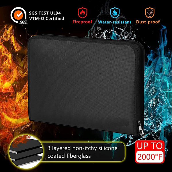 Fireproof & Waterproof Expanding File Folder