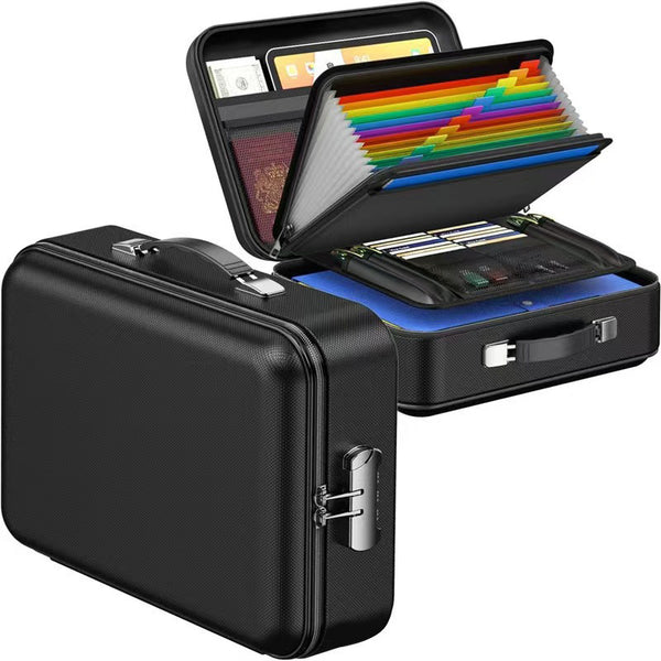 3-Layer Fireproof & Waterproof File Organizer Box