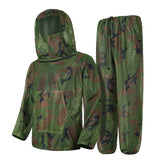 Mesh Mosquito Repellent Suit with Hood, Jungle Camouflage (XL/XXL)