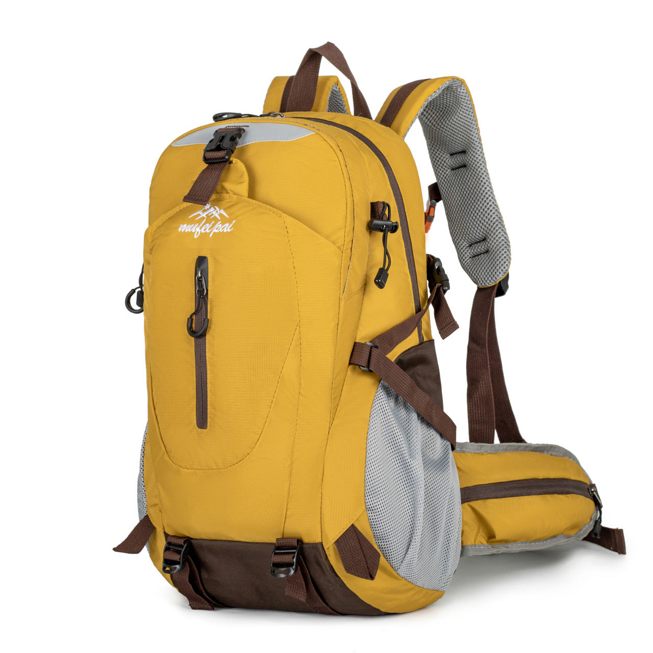 Professional Large Capacity Hiking Backpack - Yellow