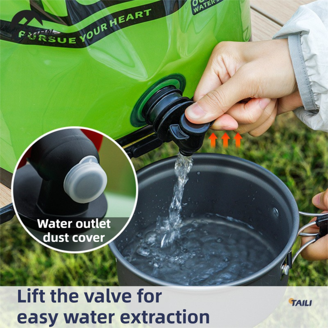 5L Collapsible Outdoor Water Storage Bag with Tap
