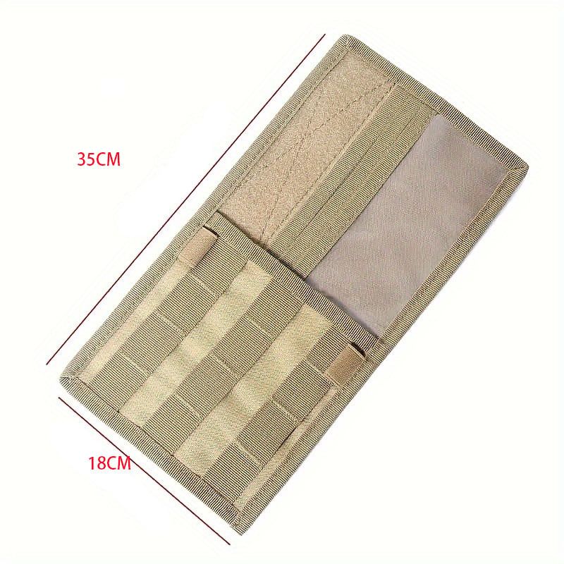 Khaki Tactical Molle Car Sun Visor Organizer