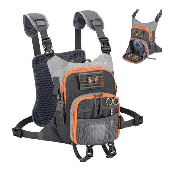 Lightweight Fly Fishing Chest Pack, 28 x 33 cm