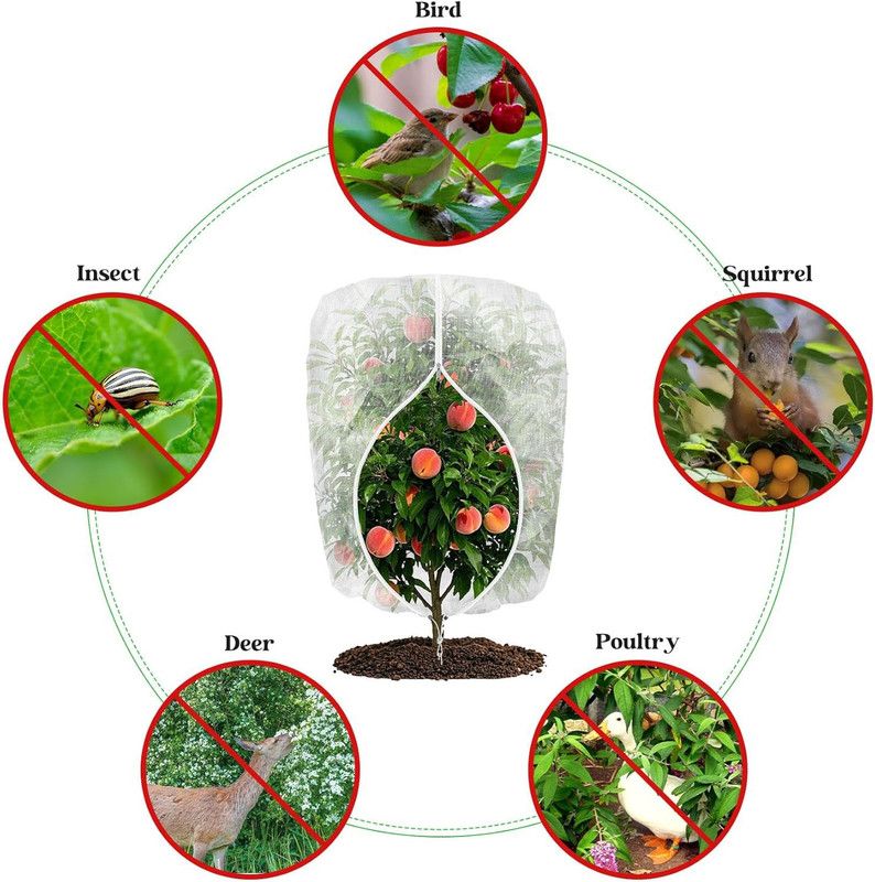 Heavy Duty Insect Netting 2 Pack, 180 x 240cm