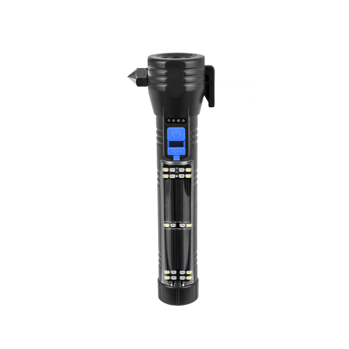 Brillar Solar & USB-C Rechargeable Trekking Torch, 150 Lumens