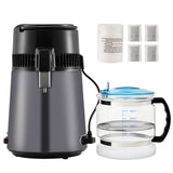 4L Water Distiller, 750W, Stainless Steel Interior, Grey