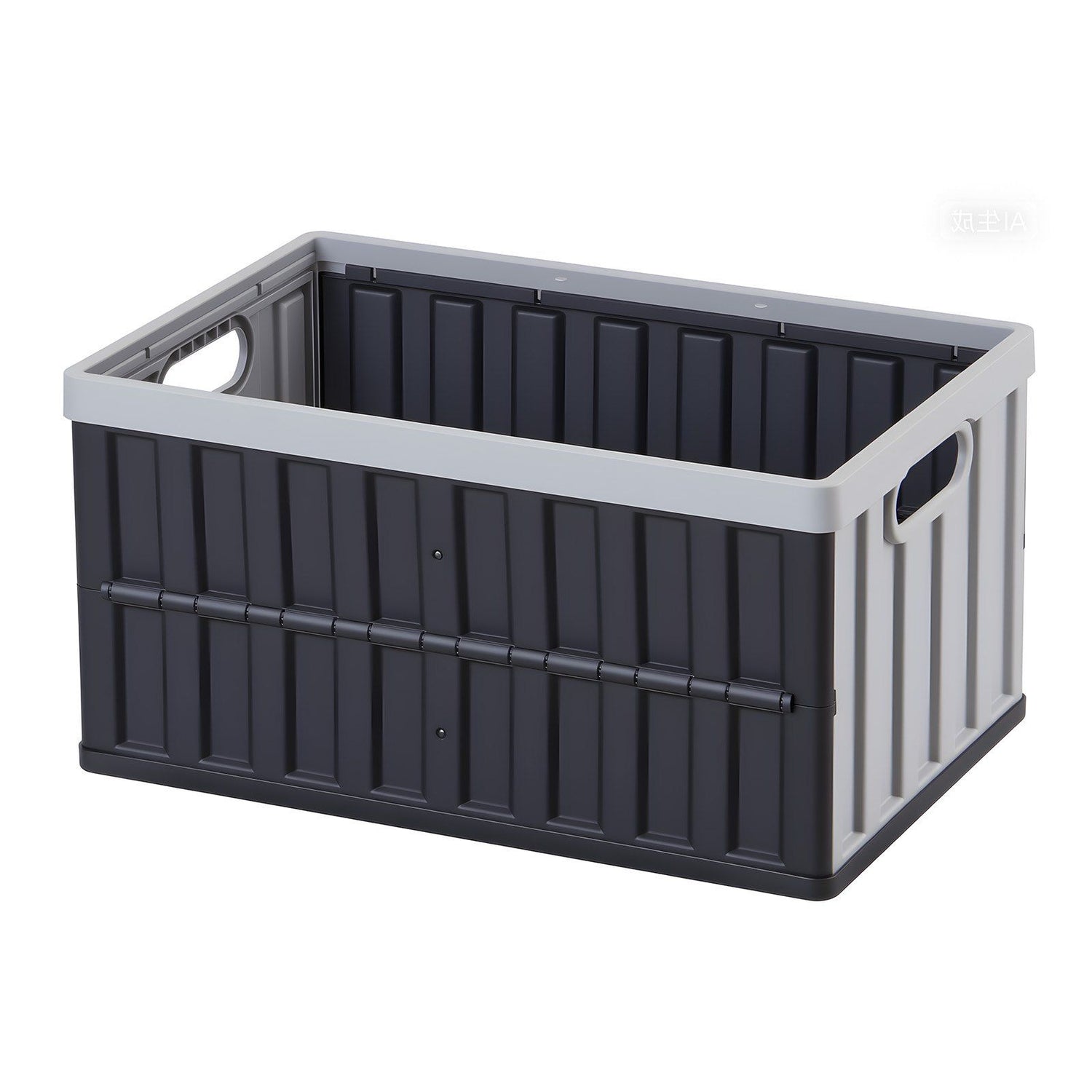 3-Pack 65L Collapsible Storage Crates with Lids – Heavy-Duty, Stackable & Space-Saving