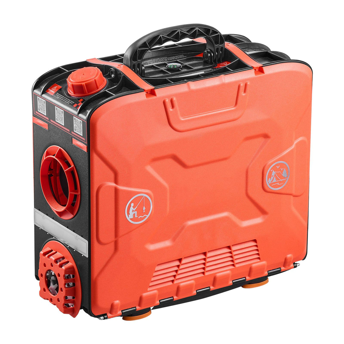 8kW Portable Diesel Air Heater, 12V Only, 4.5L Tank, Bluetooth App