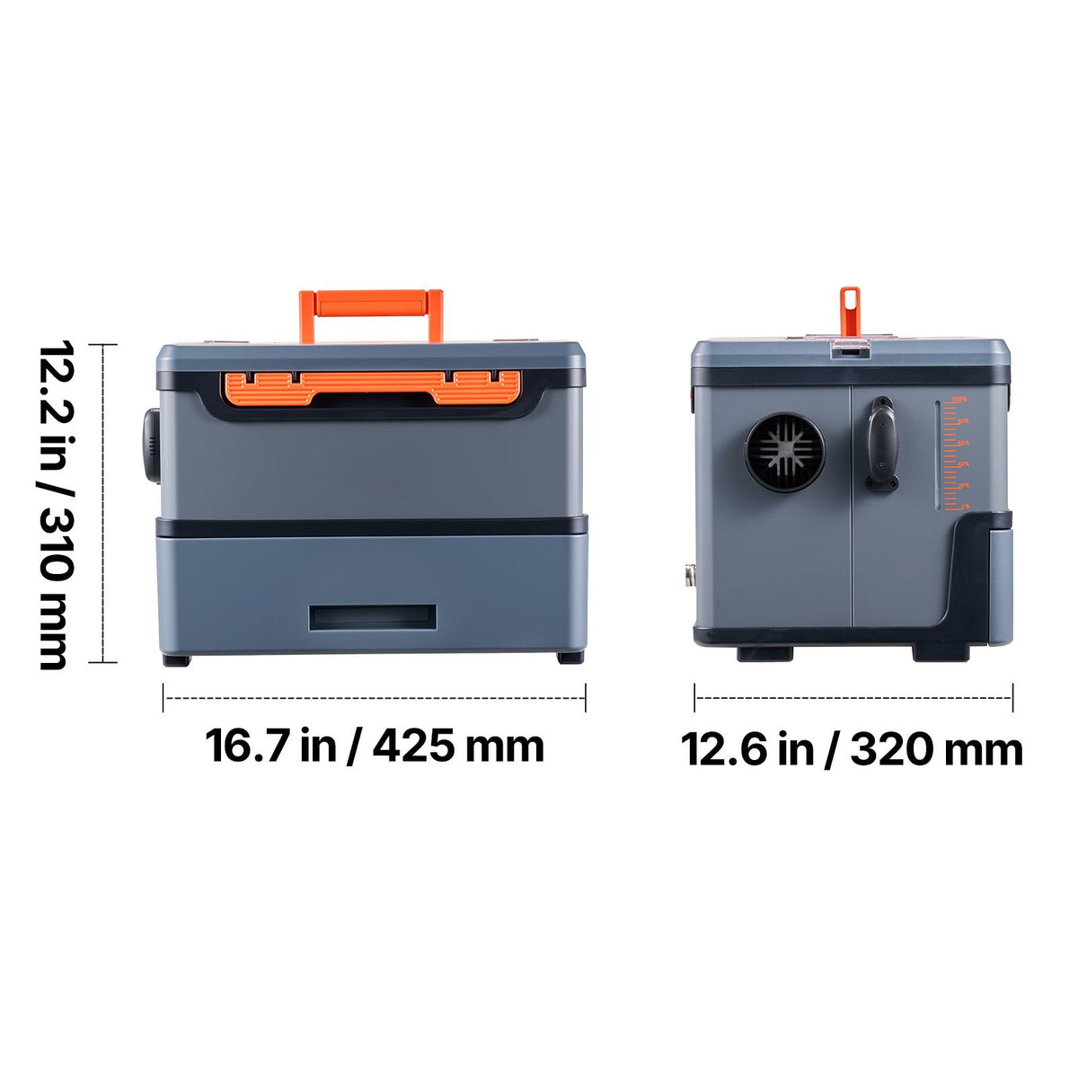 8kW Portable Diesel Air Heater, 12V/24V, 5L Tank, Bluetooth App