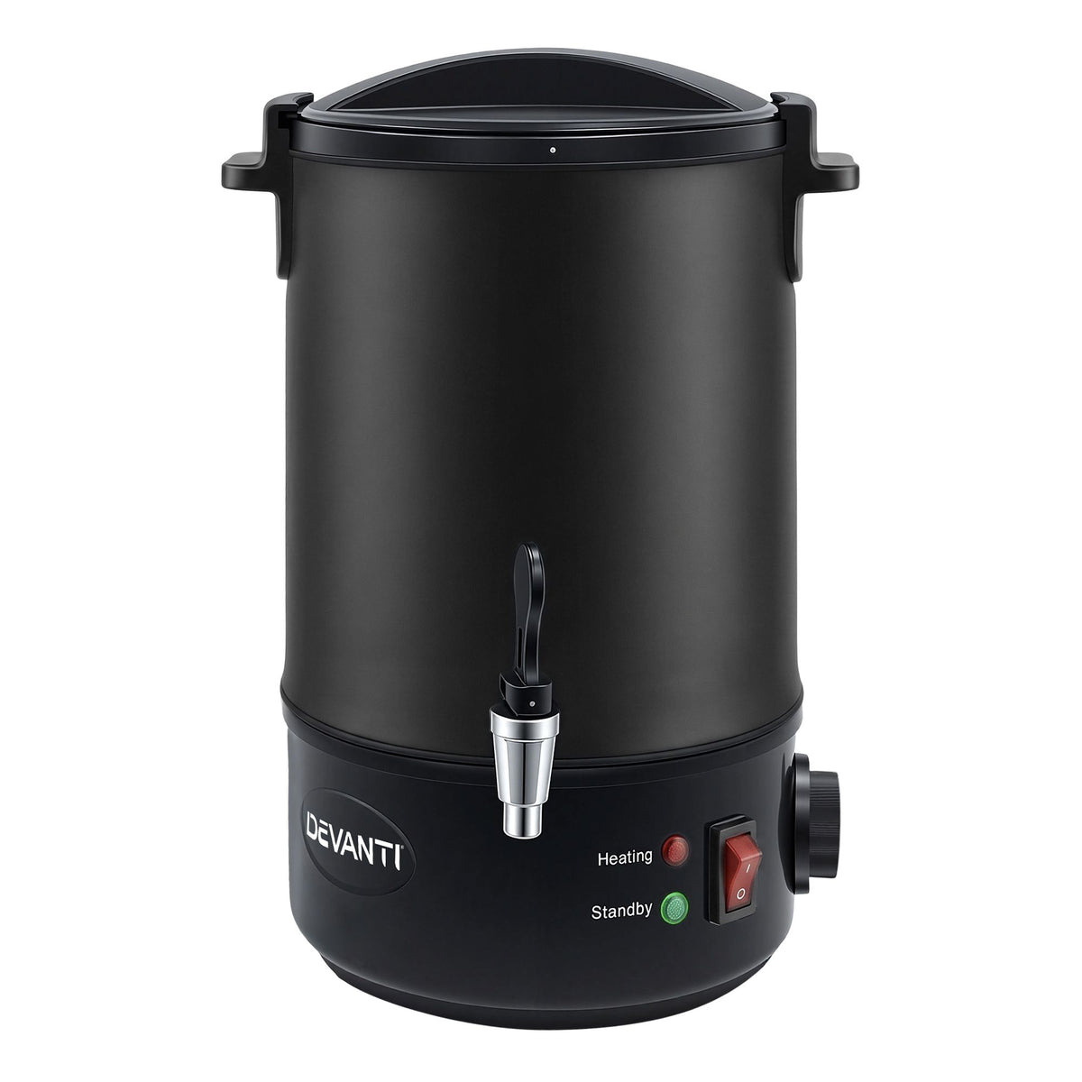 Devanti Electric Wax Melter with Tap, 6L, Black