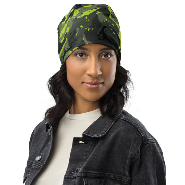 89 Apparel Urban Decay Print Beanie