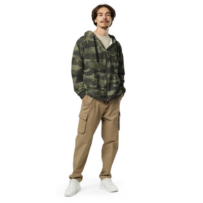 89 Apparel - Jungle Cam - Premium Zip Up Hoodie