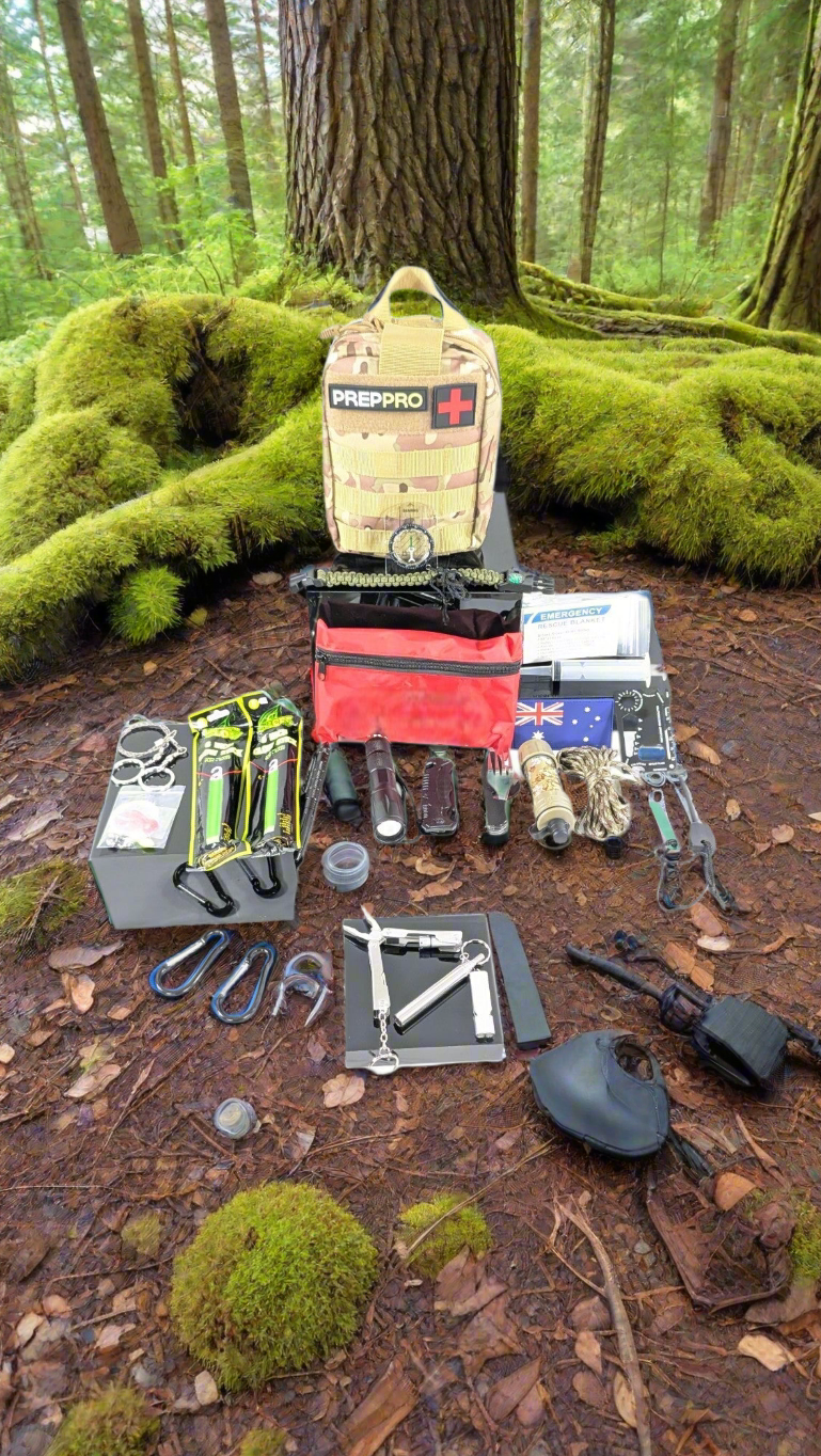 50-Piece PrepPro Scout Survival Kit – Ultimate Outdoor & Emergency Gear