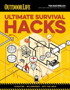 Ultimate Survival Hacks book – guide featuring over 500 survival tips and tricks