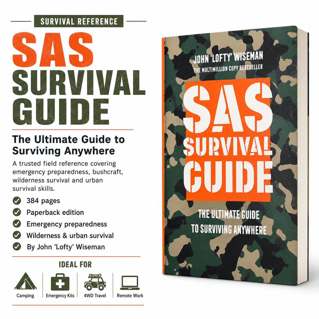 SAS Survival Guide – The Ultimate Guide to Surviving Anywhere